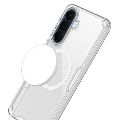 Custodia MagSafe per Samsung Galaxy A57 5G, Nillkin, Nature Pro, Bianca