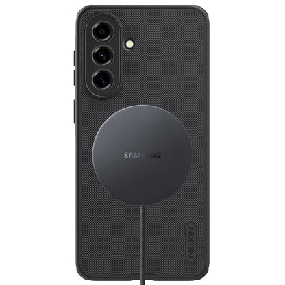 Custodia MagSafe per Samsung Galaxy A57 5G, Nillkin, Super Shield Pro, Nero Satinato