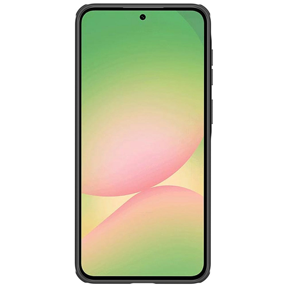 Custodia MagSafe per Samsung Galaxy A57 5G, Nillkin, Super Shield Pro, Nera Trasparente Satinata