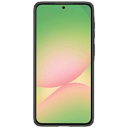 Custodia MagSafe per Samsung Galaxy A57 5G, Nillkin, Super Shield Pro, Nera Trasparente Satinata