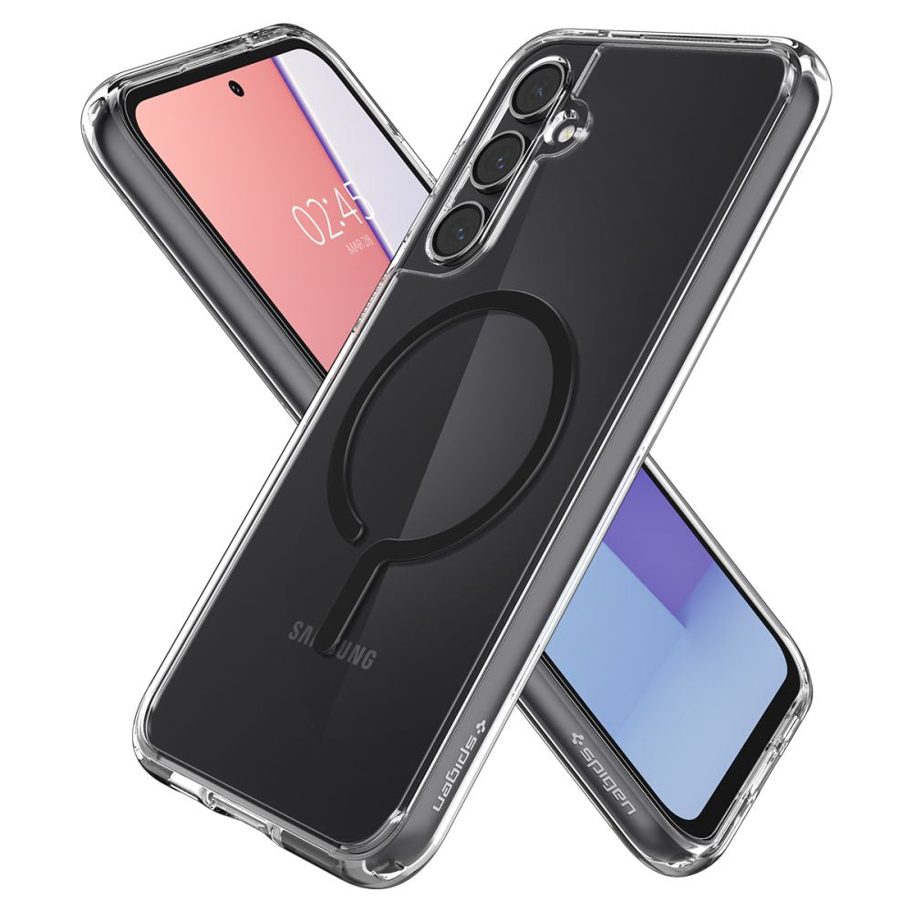 Custodia MagSafe per Samsung Galaxy S23 FE S711, Spigen, Ultra Hybrid OneTap Ring, Trasparente