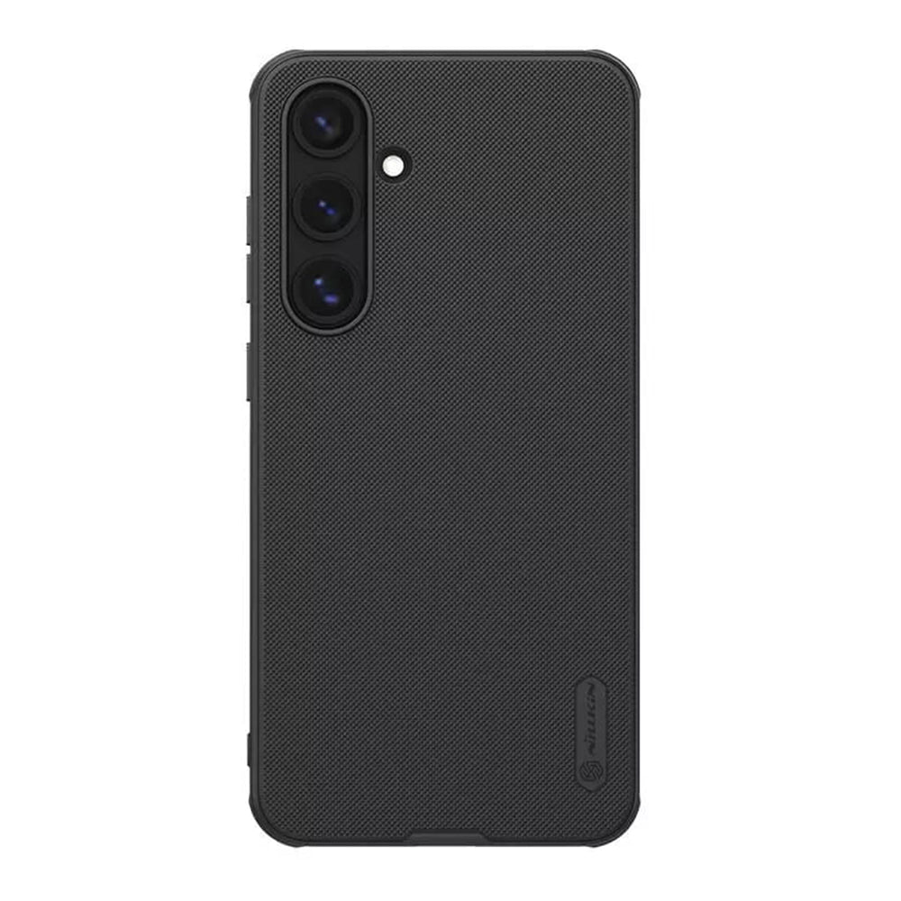 Custodia MagSafe per Samsung Galaxy S24 FE S721, Nillkin, Super Shield Pro, Nera Satinata