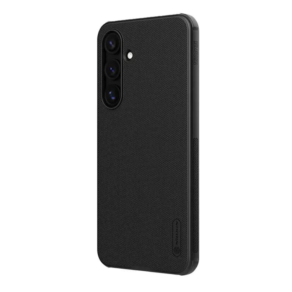 Custodia MagSafe per Samsung Galaxy S24 FE S721, Nillkin, Super Shield Pro, Nera Satinata