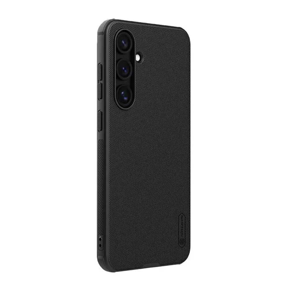 Custodia MagSafe per Samsung Galaxy S24 FE S721, Nillkin, Super Shield Pro, Nera Satinata