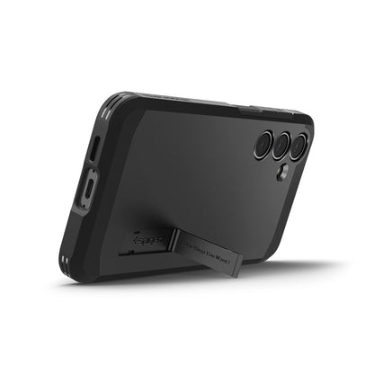Custodia MagSafe per Samsung Galaxy S24 FE S721, Spigen, Tough Armor, Nera ACS08625