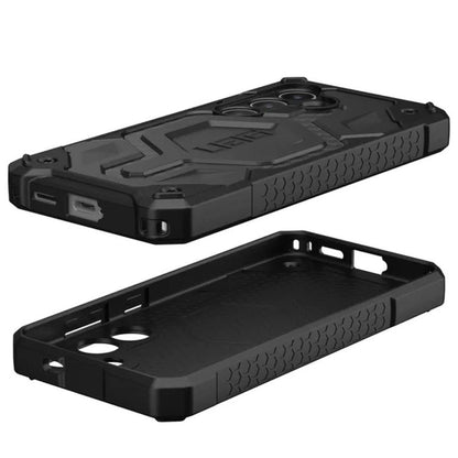 Custodia MagSafe per Samsung Galaxy S24 S921, Urban Armor Gear, Monarch Pro Carbon, Nera