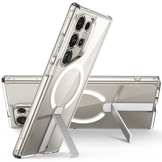 Custodia MagSafe per Samsung Galaxy S24 Ultra S928, ESR, Boost Flickstand, Trasparente