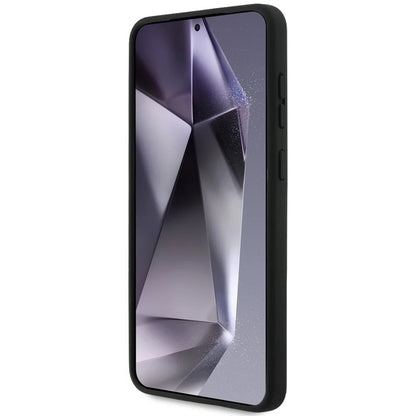 Custodia MagSafe per Samsung Galaxy S25 Edge S937, Karl Lagerfeld, Silicone Double Heads, Nera