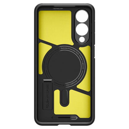 Custodia MagSafe per Samsung Galaxy S25 Edge S937, Spigen, Tough Armor, Nera ACS09422