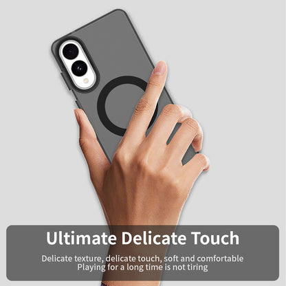 Custodia MagSafe per Samsung Galaxy S25 Edge S937, Techsuit, CandyCase, Nera