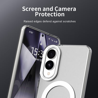 Custodia MagSafe per Samsung Galaxy S25 Edge S937, Techsuit, CandyCase, Nera