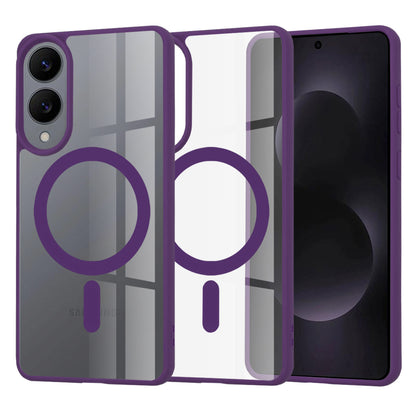 Custodia MagSafe per Samsung Galaxy S25 Edge S937, Techsuit, Pro, Viola