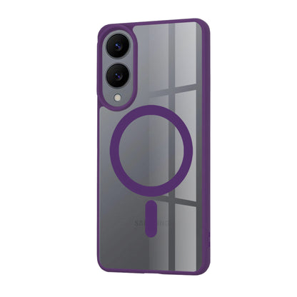 Custodia MagSafe per Samsung Galaxy S25 Edge S937, Techsuit, Pro, Viola