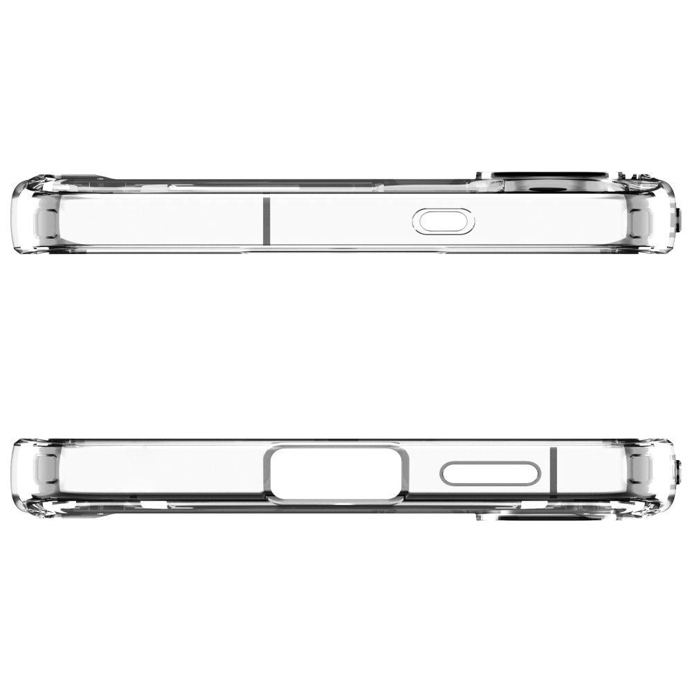 Custodia MagSafe per Samsung Galaxy S25 FE, Spigen, Ultra Hybrid, Bianca ACS10027