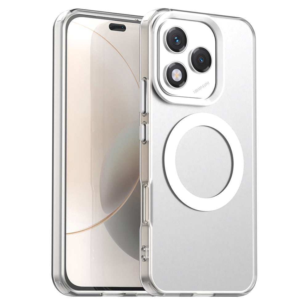 Custodia MagSafe per Samsung Galaxy S25 FE, Techsuit, CandyCase, Bianca