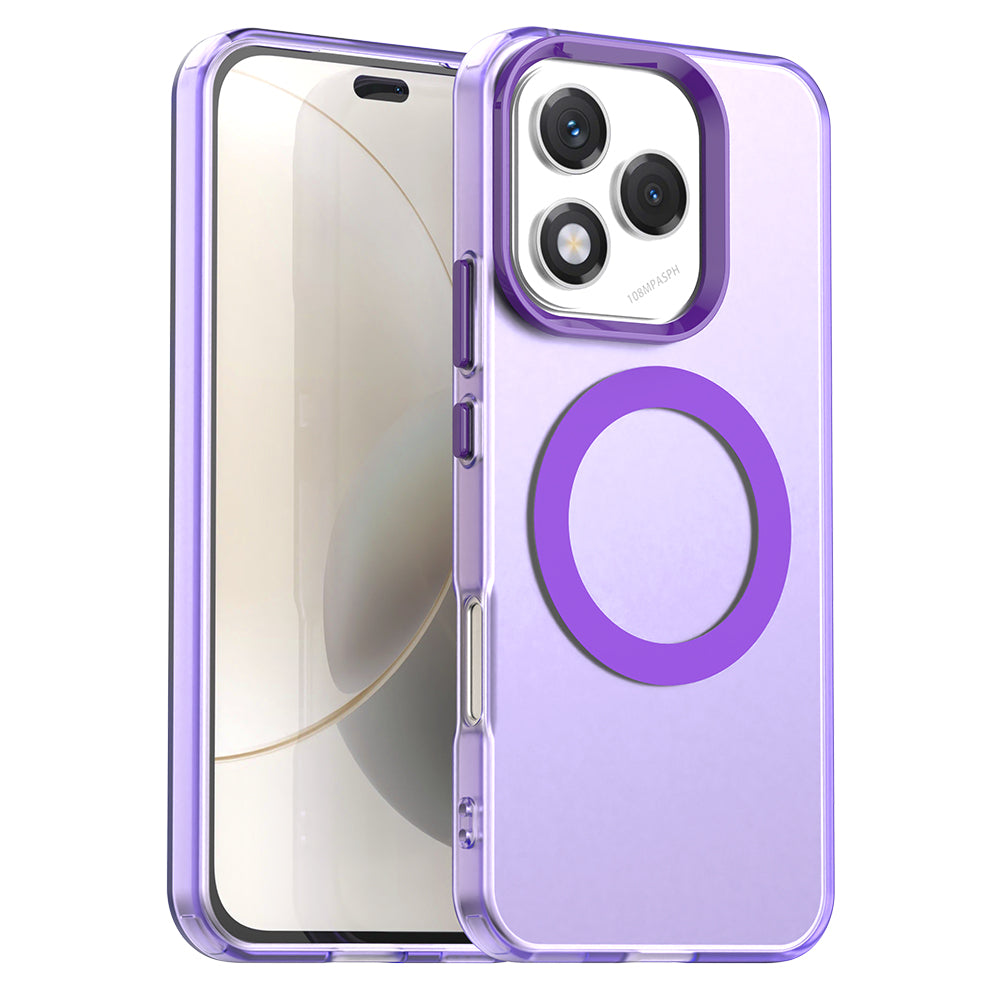 Custodia MagSafe per Samsung Galaxy S25 FE, Techsuit, CandyCase, Viola
