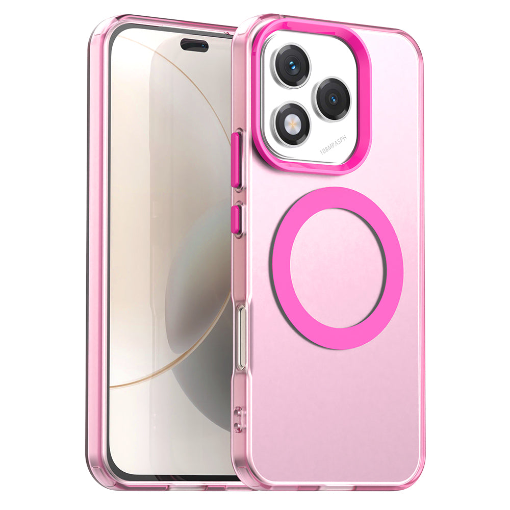 Custodia MagSafe per Samsung Galaxy S25 FE, Techsuit, CandyCase, Rosa