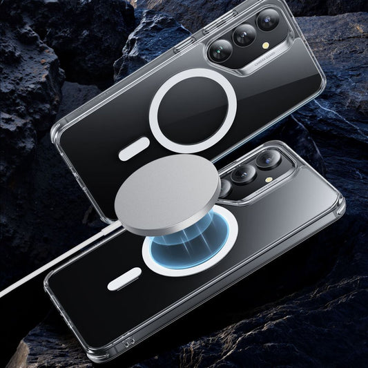 Custodia MagSafe per Samsung Galaxy S25+ S936, ESR, Classic Hybrid, Trasparente