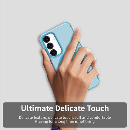 Custodia MagSafe per Samsung Galaxy S25+ S936 / S24+ S926, Techsuit, CandyCase, Blu