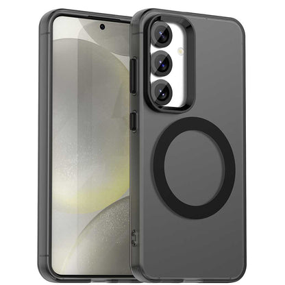 Custodia MagSafe per Samsung Galaxy S25+ S936 / S24+ S926, Techsuit, CandyCase, Nera