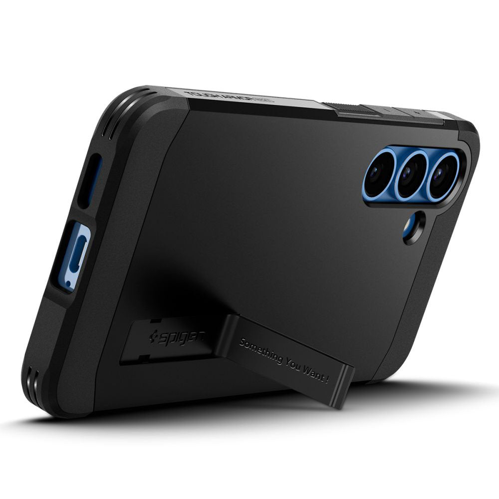 Custodia MagSafe per Samsung Galaxy S25 S931, Spigen, Tough Armor, Nera ACS09008