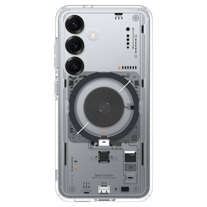 Custodia MagSafe per Samsung Galaxy S25 S931, Spigen, Ultra Hybrid Neo One, Trasparente ACS09470