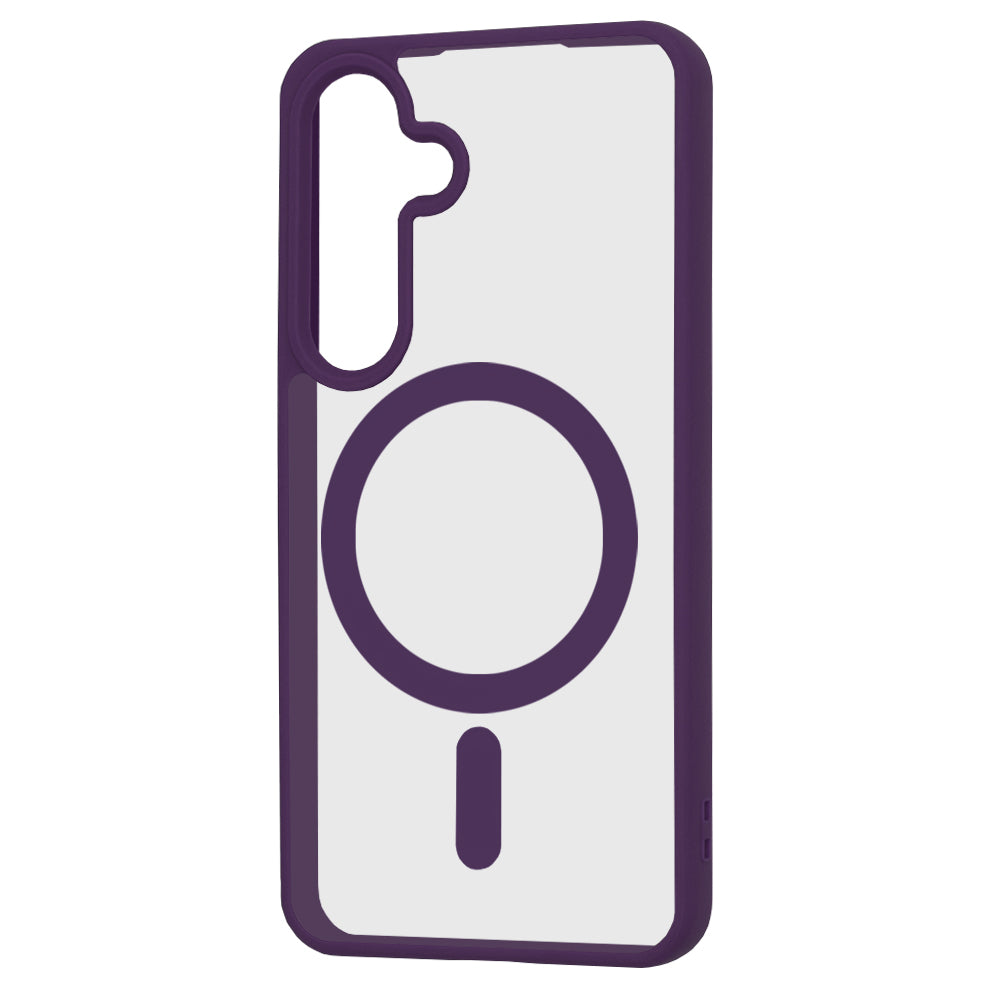 Custodia MagSafe per Samsung Galaxy S25 S931, Techsuit, Pro, Viola