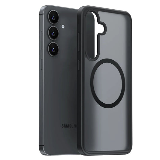 Custodia MagSafe per Samsung Galaxy S25 S931, Torras, Guardian, Nera