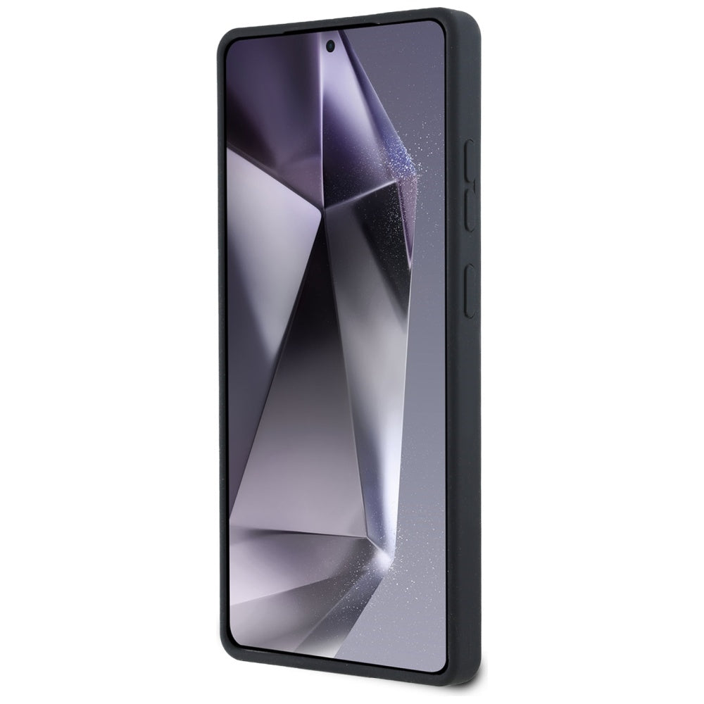 Custodia MagSafe per Samsung Galaxy S25 Ultra S938, Karl Lagerfeld, Silicone Double Heads, Nera