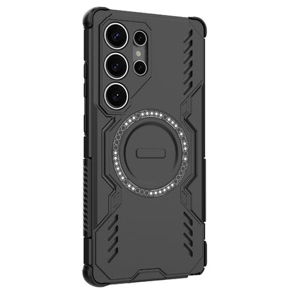 MagSafe Case for Samsung Galaxy S25 Ultra S938, Techsuit, ArmorMag, Black