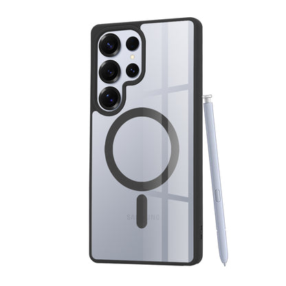 Custodia MagSafe per Samsung Galaxy S25 Ultra S938, Techsuit, Pro, Nera