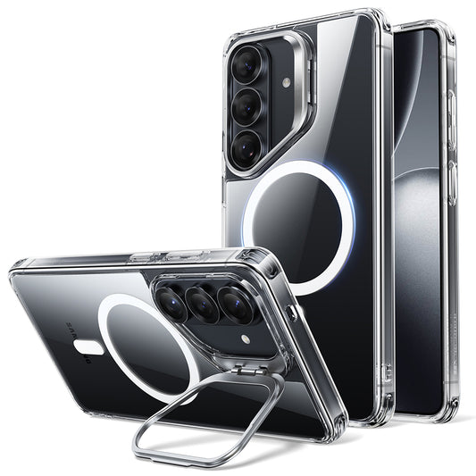 Custodia MagSafe per Samsung Galaxy S26, ESR, Classic Hybrid Kickstand, Trasparente