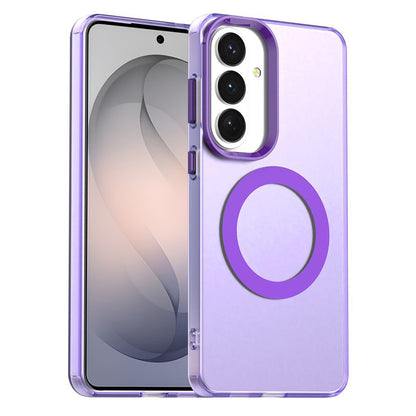 Custodia MagSafe per Samsung Galaxy S26 FE S741, Techsuit, CandyCase, Viola