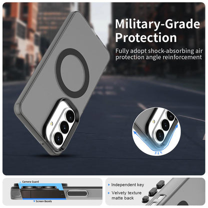 Custodia MagSafe per Samsung Galaxy S26 FE S741, Techsuit, CandyCase, nera