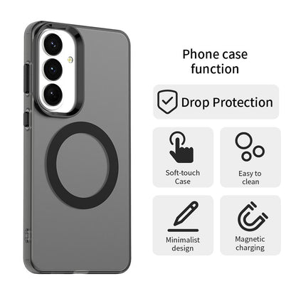 Custodia MagSafe per Samsung Galaxy S26 FE S741, Techsuit, CandyCase, nera