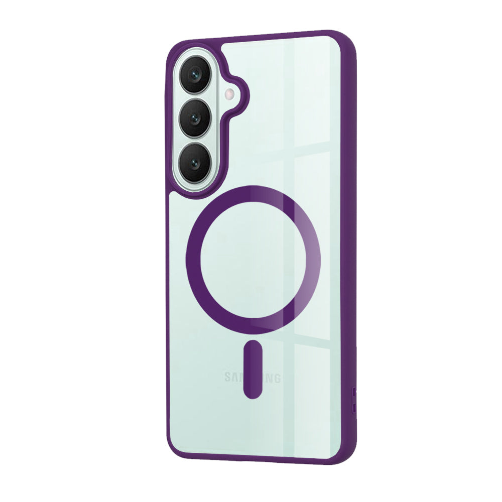 MagSafe Case for Samsung Galaxy S26 FE S741, Techsuit, Pro, Purple