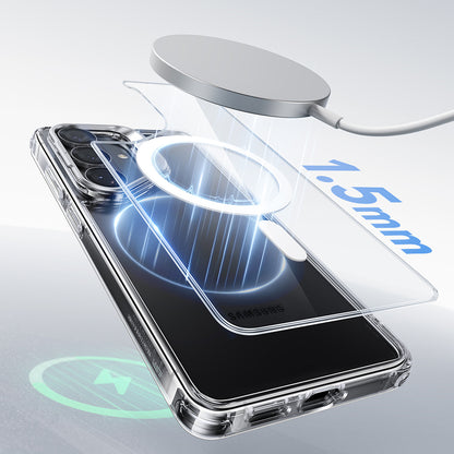 Custodia MagSafe per Samsung Galaxy S26 Plus S947, ESR, Classic Hybrid Kickstand, Trasparente
