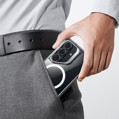 Custodia MagSafe per Samsung Galaxy S26 Plus S947, ESR, Classic Hybrid Kickstand, Trasparente