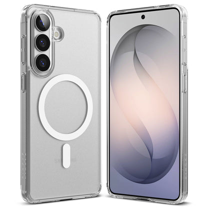Custodia MagSafe per Samsung Galaxy S26 Plus, Ringke, Fusion, Trasparente Opaca
