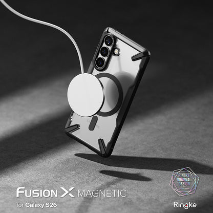 Custodia MagSafe per Samsung Galaxy S26 Plus, Ringke, Fusion X, Nera