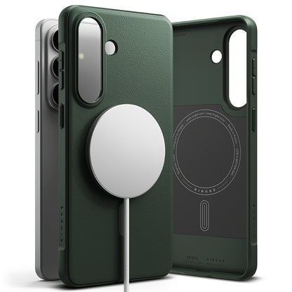 Custodia MagSafe per Samsung Galaxy S26 Plus S947, Ringke, Onyx, Verde Scuro