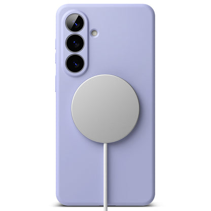 Custodia MagSafe per Samsung Galaxy S26 Plus S947, Ringke, Silicone, Viola