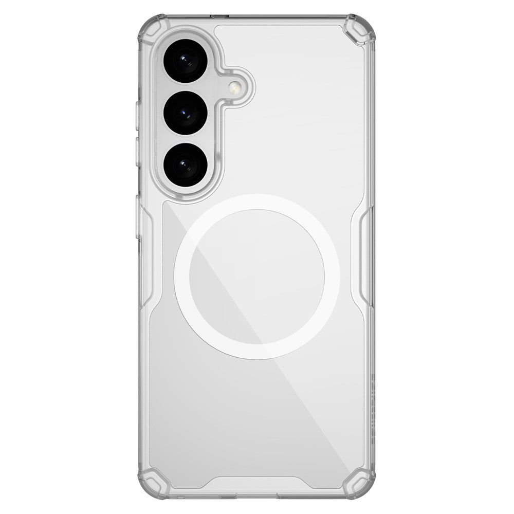 Custodia MagSafe per Samsung Galaxy S26 Plus S947, Nillkin, Nature Pro, Trasparente