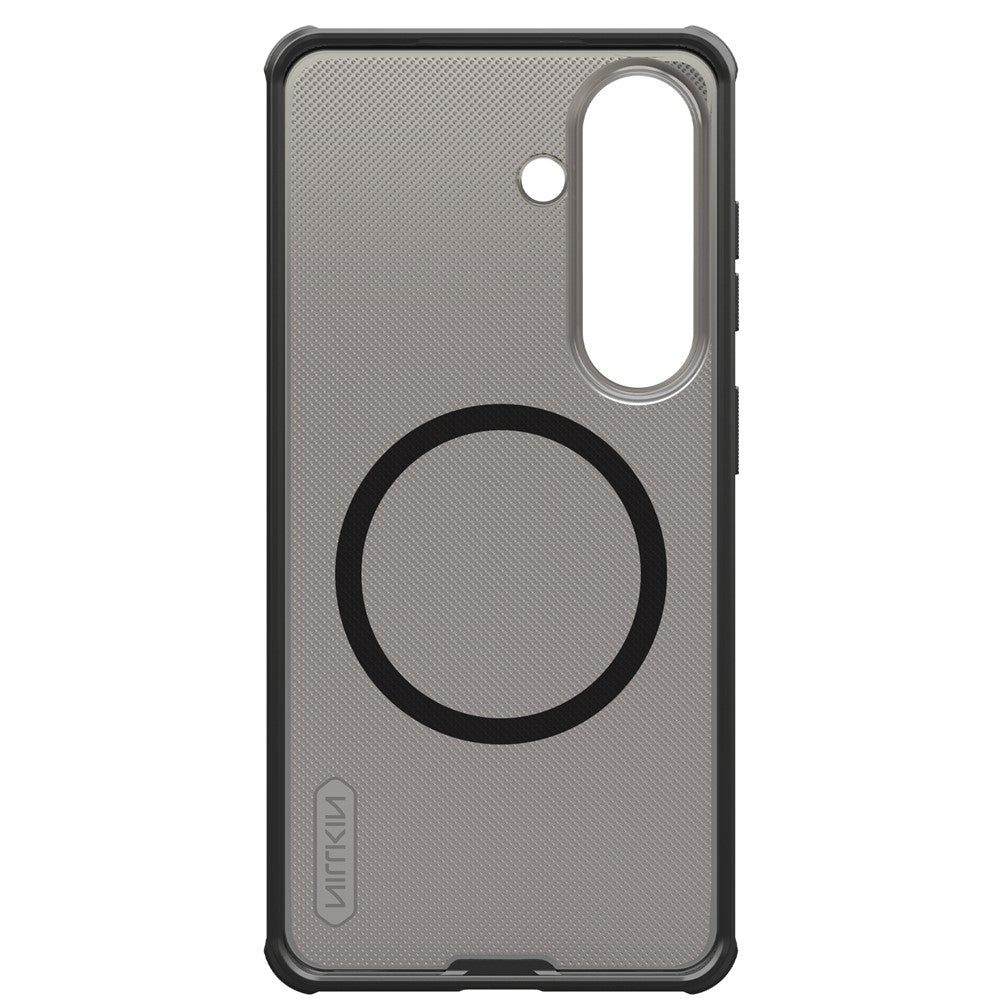 Custodia MagSafe per Samsung Galaxy S26 Plus S947, Nillkin, Super Shield Pro, Nera Trasparente Satinata