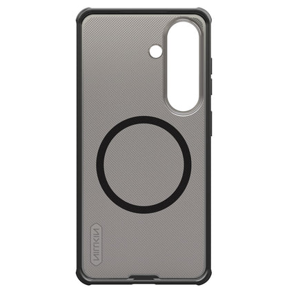 Custodia MagSafe per Samsung Galaxy S26 Plus S947, Nillkin, Super Shield Pro, Nera Trasparente Satinata