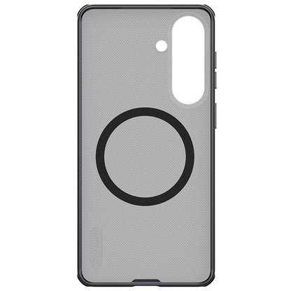 Custodia MagSafe per Samsung Galaxy S26 Plus S947, Nillkin, Super Shield Pro, Nera Trasparente Satinata