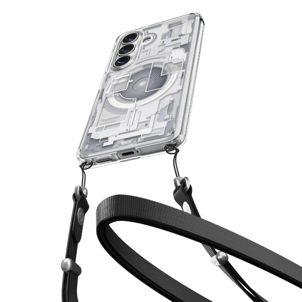 Custodia MagSafe per Samsung Galaxy S26 Plus S947, Spigen, Ultra Hybrid Zero One, Bianca ACS10712