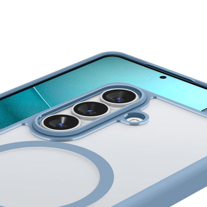 Custodia MagSafe per Samsung Galaxy S26 Plus S947, Spigen, Ultra Hybrid, Blu ACS11213