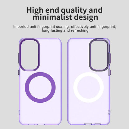 Custodia MagSafe per Samsung Galaxy S26 Plus, Techsuit, CandyCase, Viola