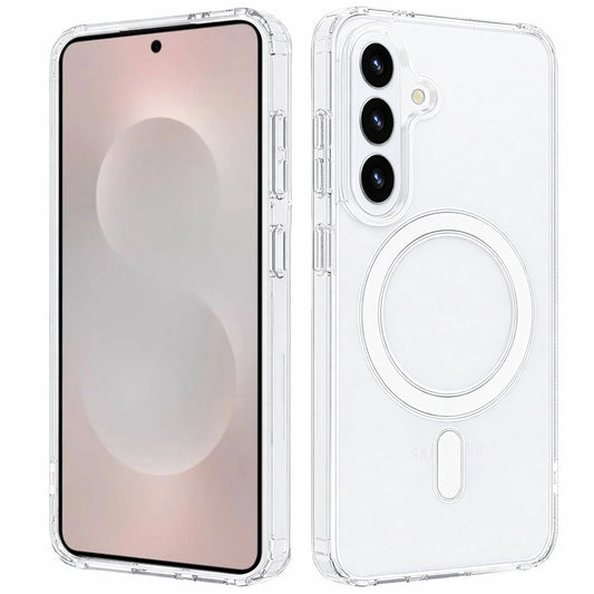 Custodia MagSafe per Samsung Galaxy S26 Plus, Techsuit, Pro, Trasparente